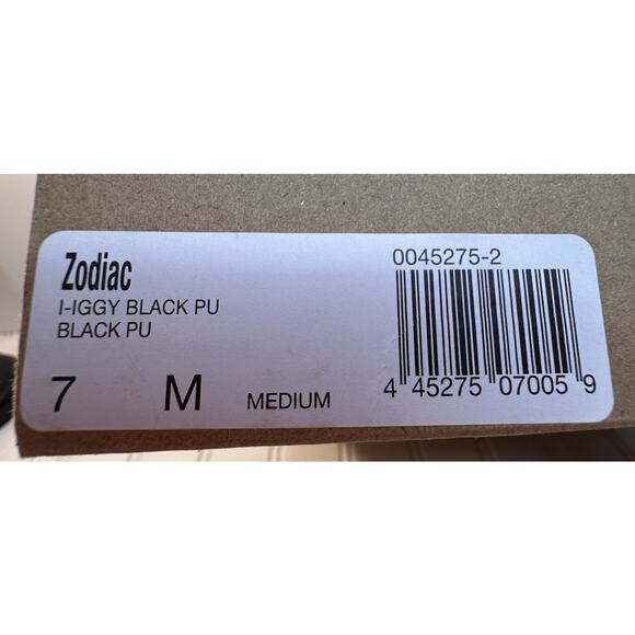 Zodiac Iggy Wedge Tall Boots Black Women's Size 7 NEW IN BOX - Picture 16 of 16